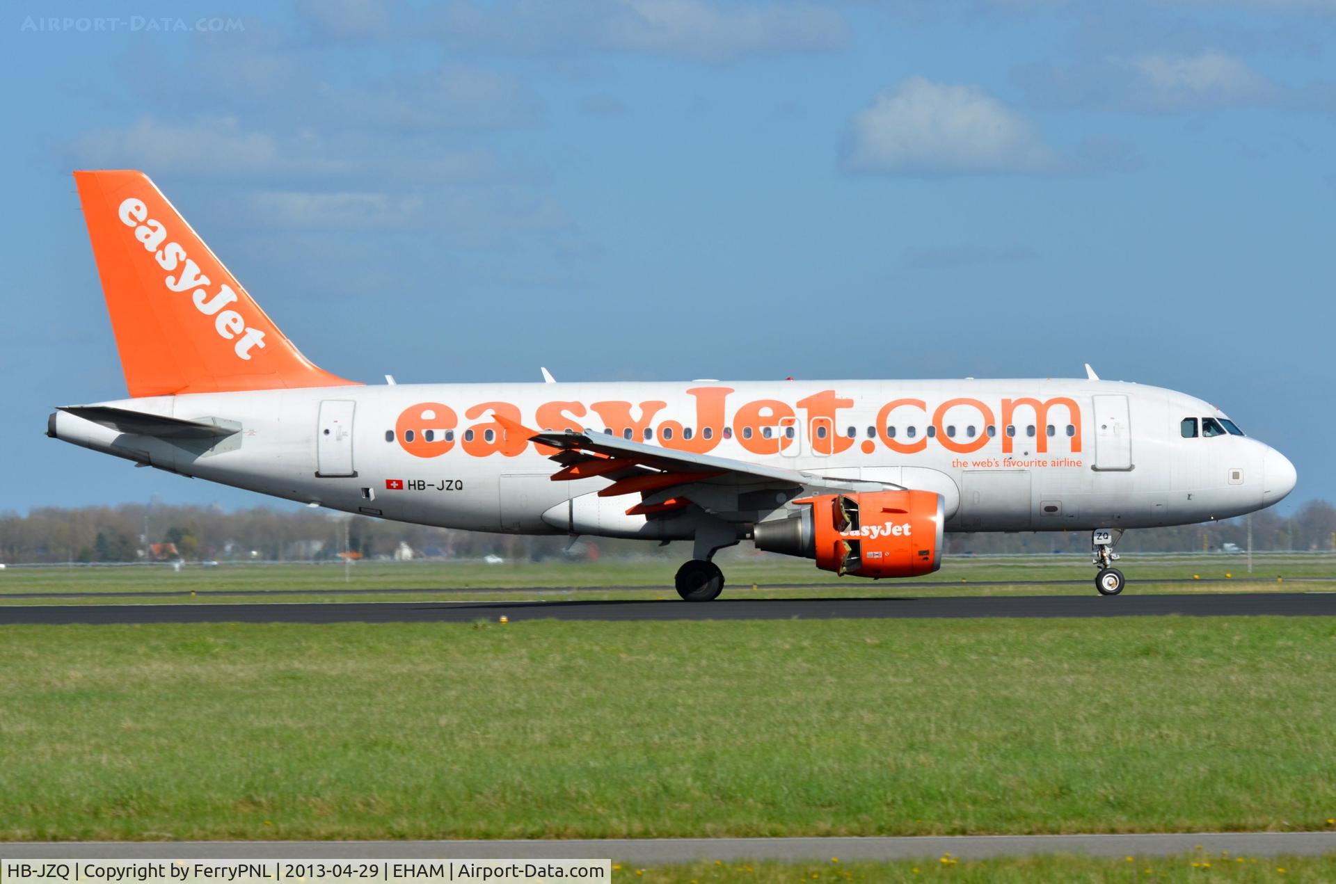 HB-JZQ, 2005 Airbus A319-111 C/N 2450, Easy Swiss A319