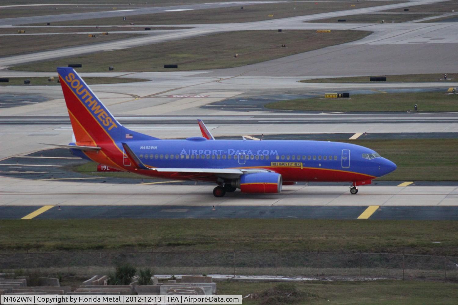 N462WN, 2004 Boeing 737-7H4 C/N 32466, Southwest 737