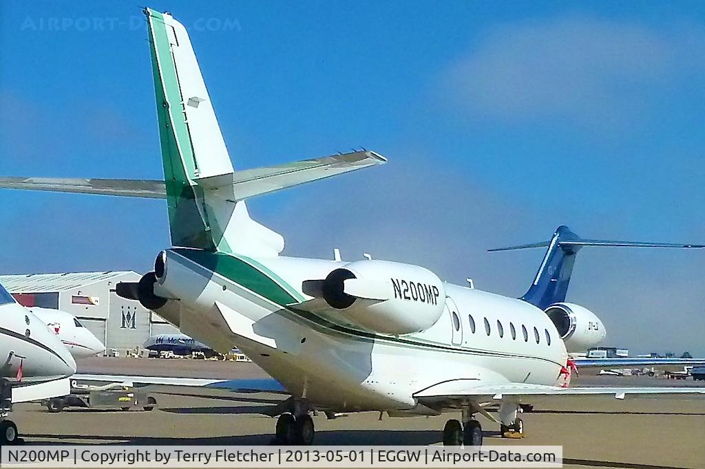 N200MP, Israel Aerospace Industries Gulfstream 200 C/N 236, Iai Ltd GULFSTREAM 200, c/n: 236 at Luton