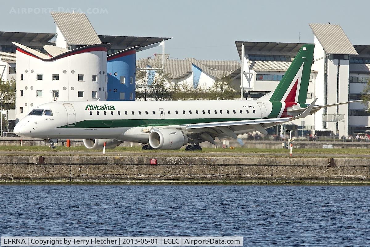 EI-RNA, 2011 Embraer 190LR (ERJ-190-100LR) C/N 19000470, EI-RNA (Parco Nazionale del Vesuvio), 2011 Embraer ERJ-190-100LR 190LR, c/n: 19000470 at London City