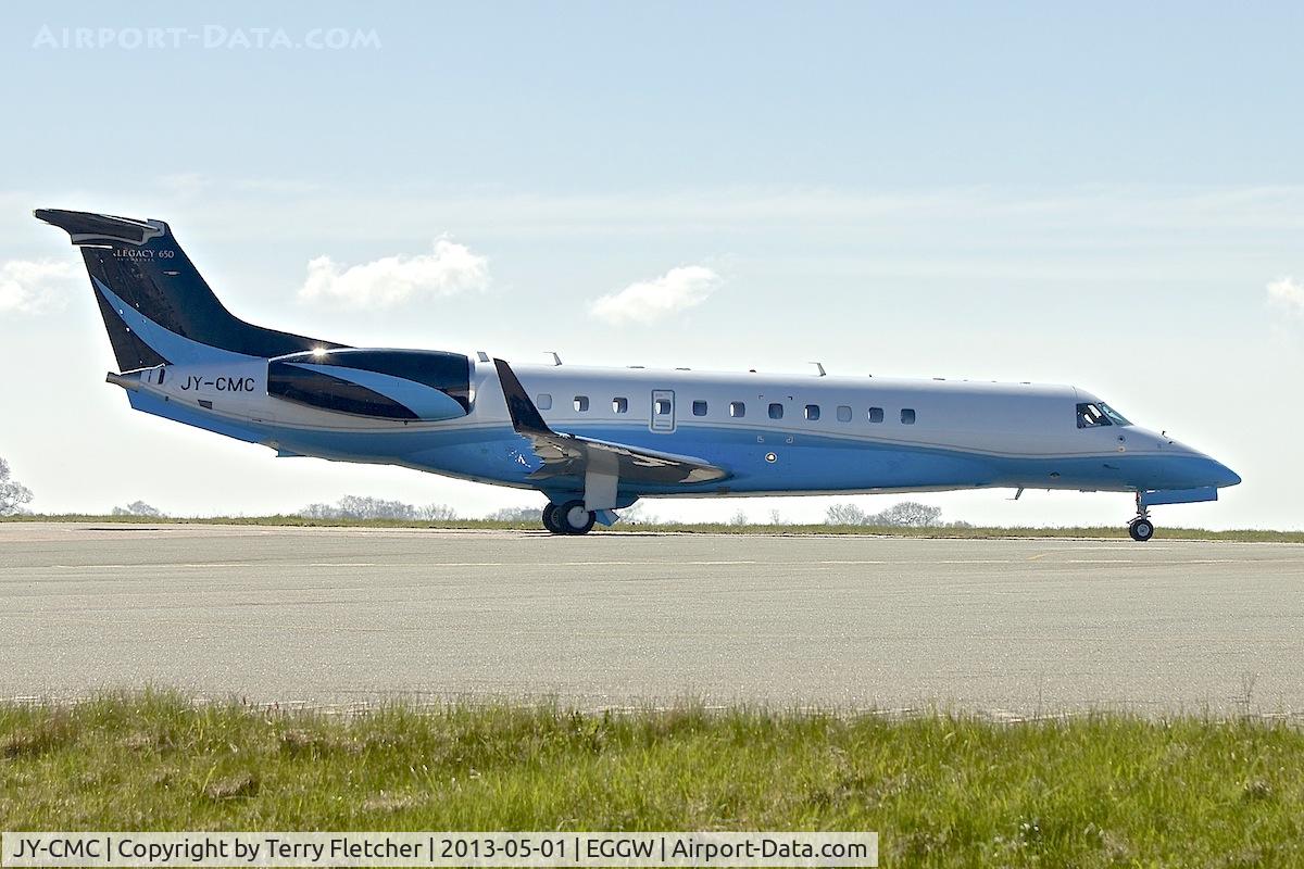 JY-CMC, 2009 Embraer EMB-135BJ Legacy 650 C/N 14501126, 2009 Embraer ERJ-135BJ Legacy, c/n: 14501126 at Luton