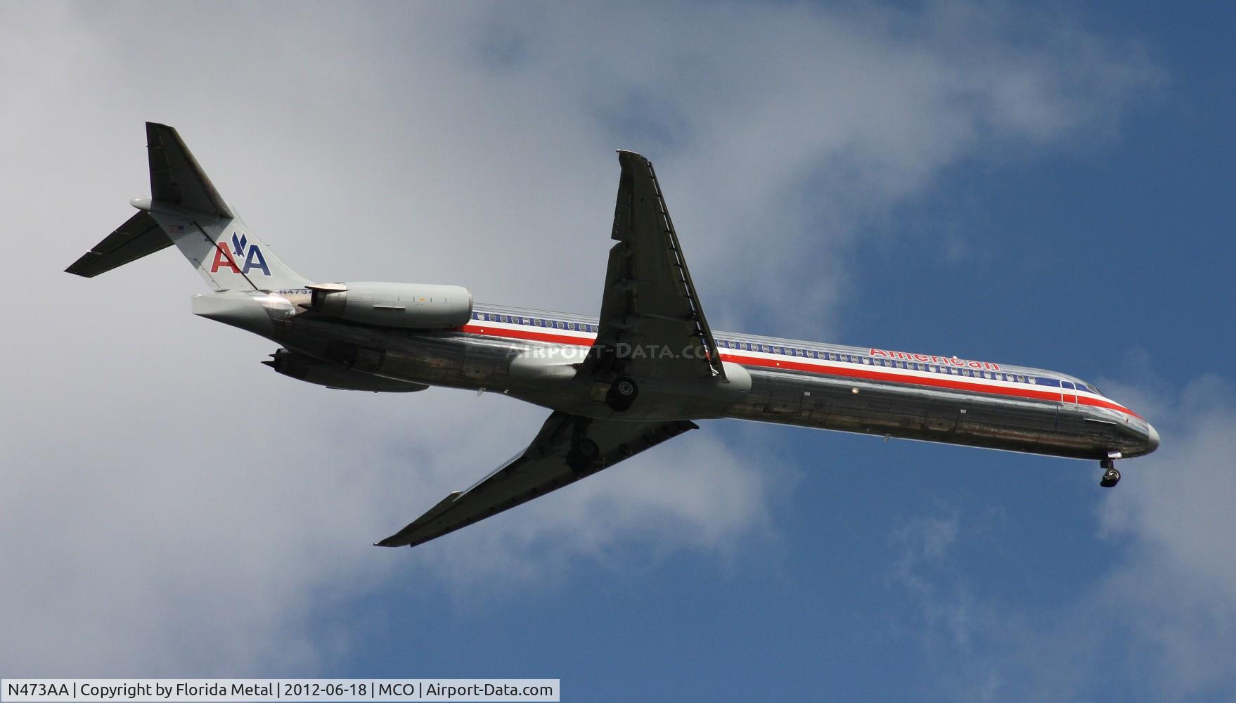 N473AA, 1988 McDonnell Douglas MD-82 (DC-9-82) C/N 49648, American MD-82