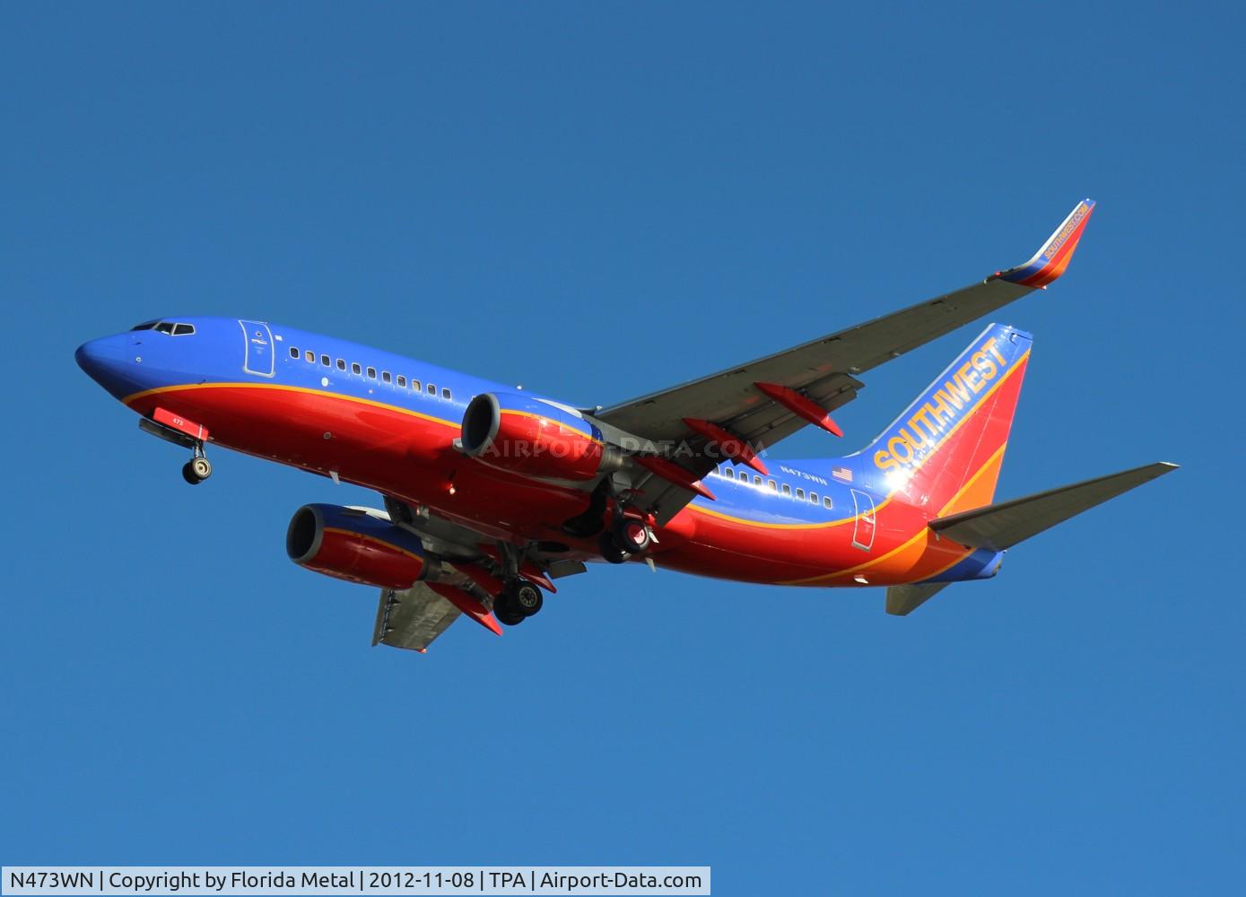 N473WN, 2004 Boeing 737-7H4 C/N 33832, Southwest 737-700