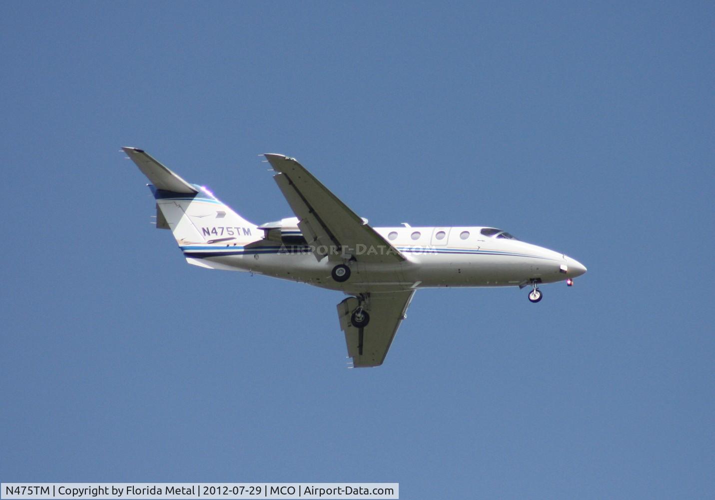 N475TM, 2008 Hawker Beechcraft 400A Beechjet C/N RK-560, Beech 400A