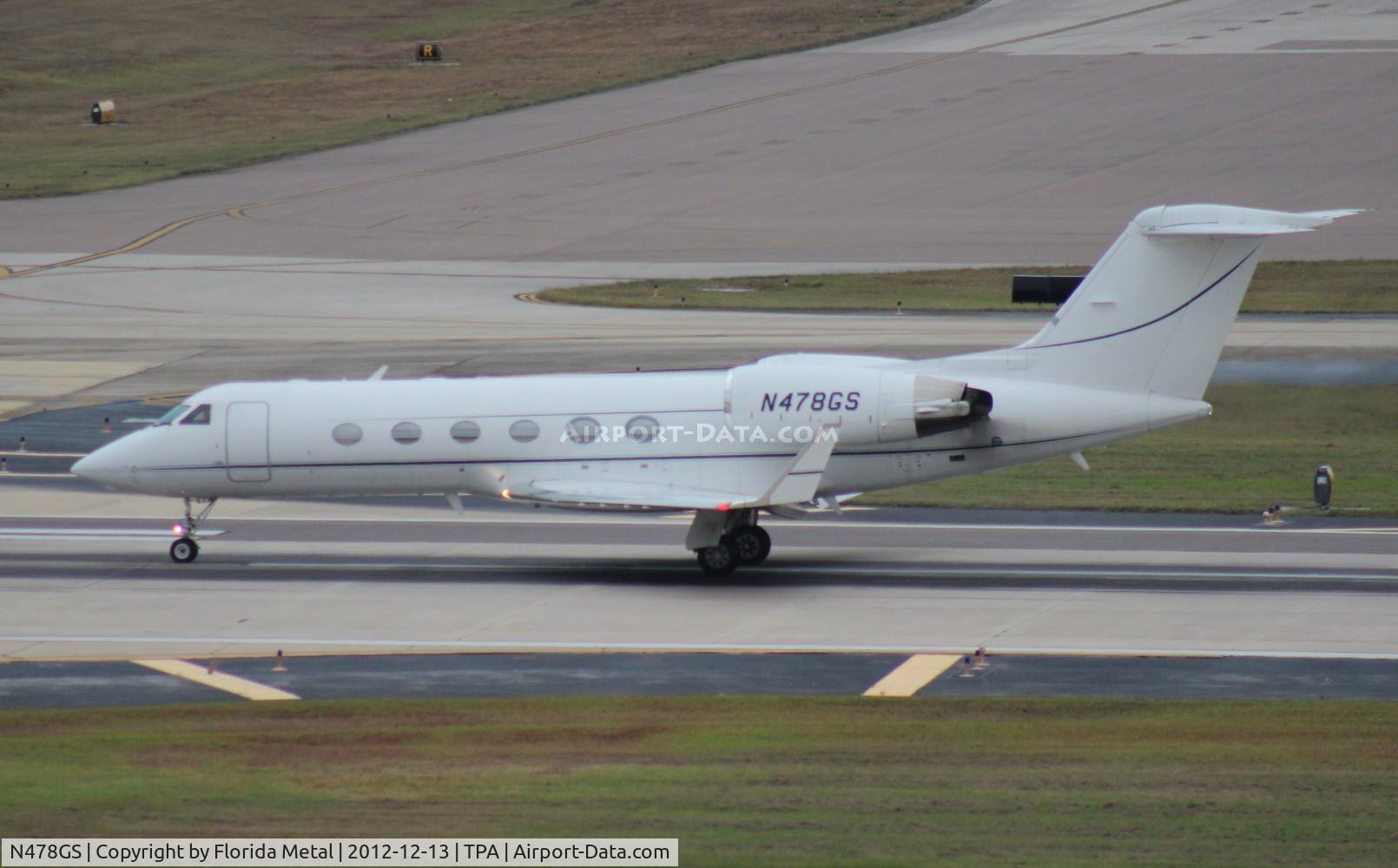 N478GS, 2002 Gulfstream Aerospace Gulfstream IV-SP C/N 1478, Gulfstream IV