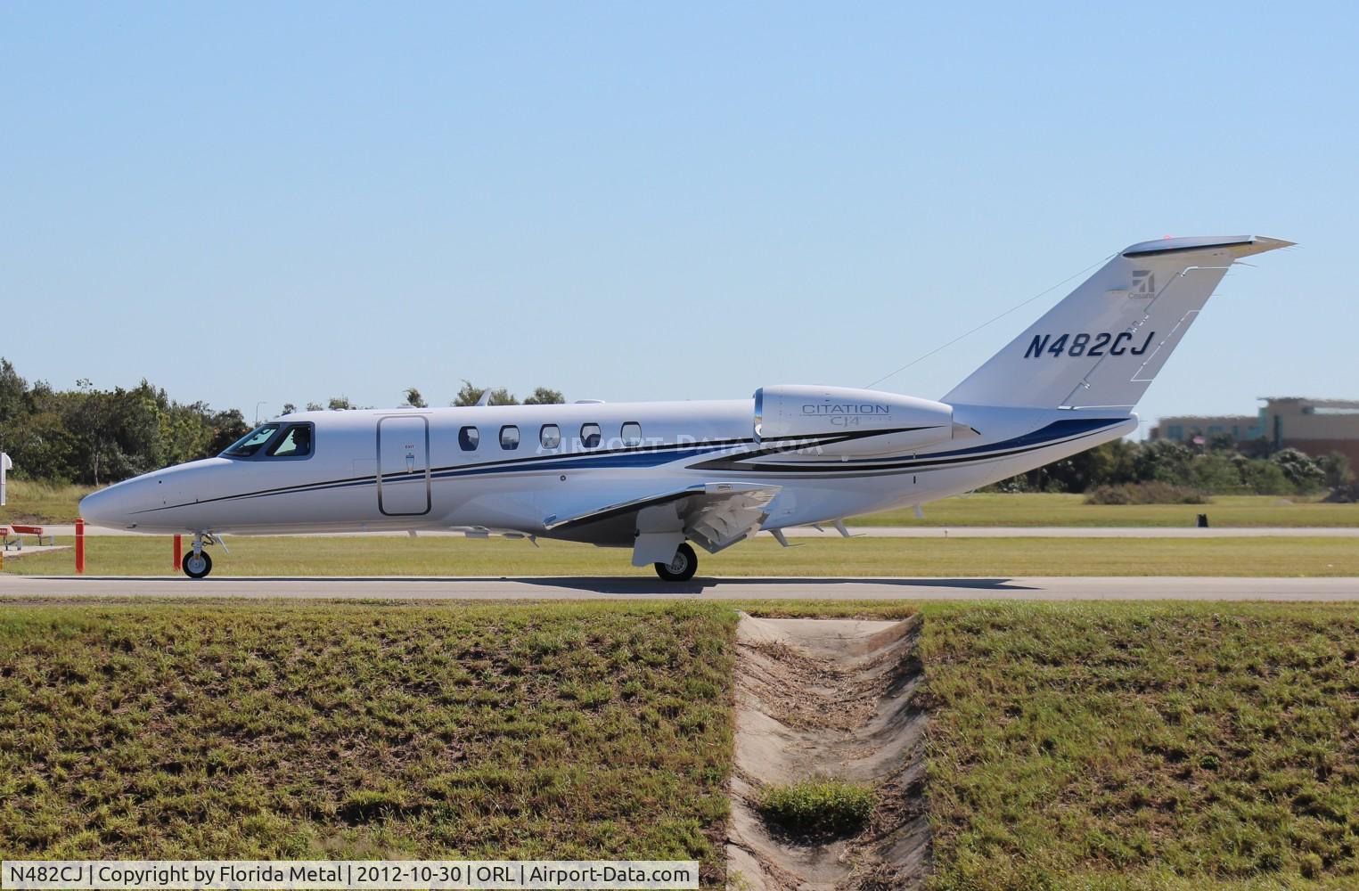 N482CJ, 2012 Cessna 525C CitationJet CJ4 C/N 525C-0082, Cessna CJ4 at NBAA