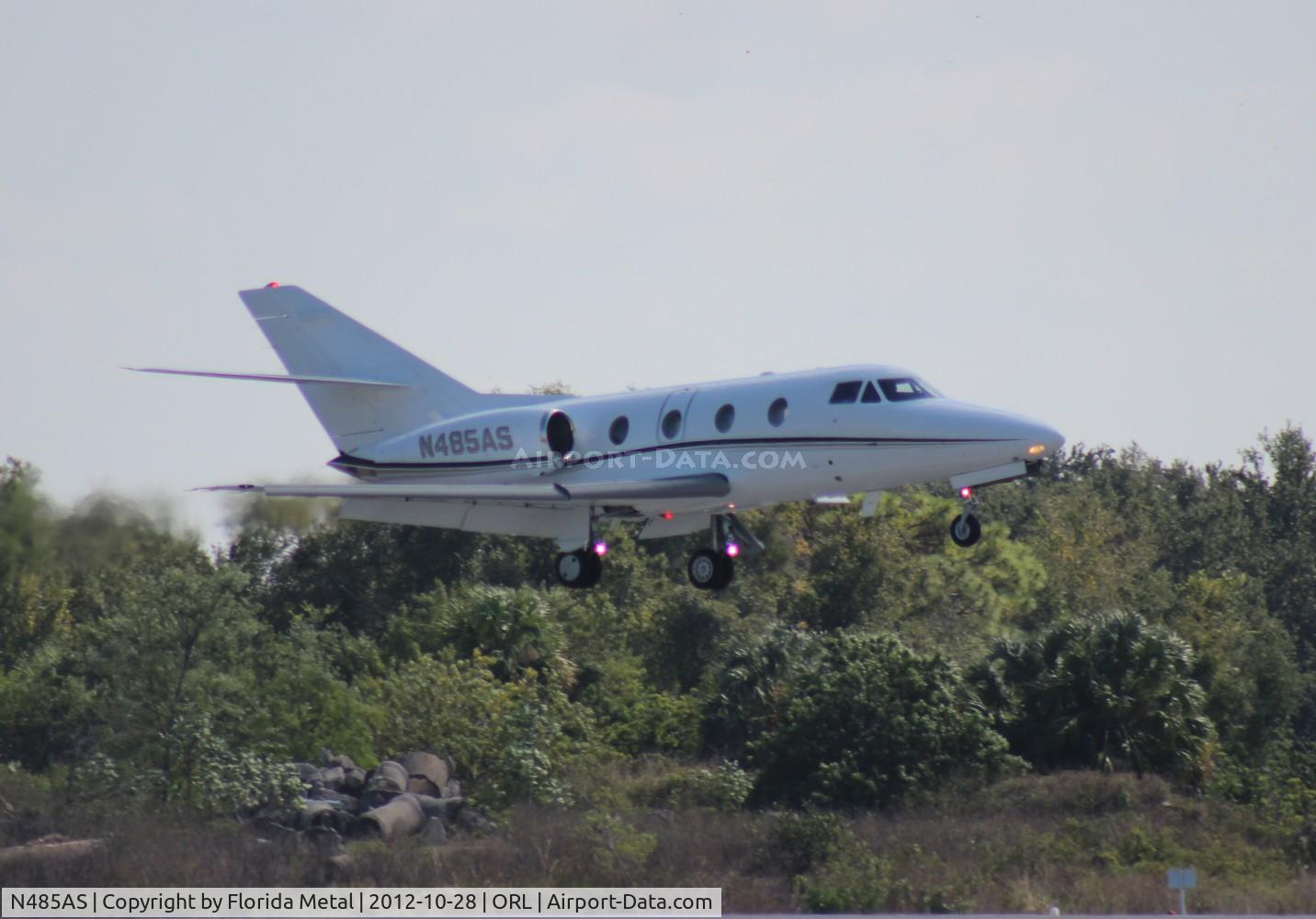N485AS, 1988 Dassault-Breguet Falcon 10 C/N 219, Falcon 10 at NBAA