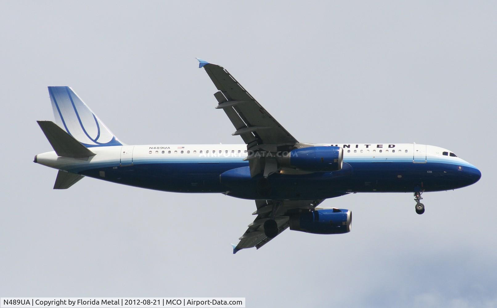 N489UA, 2002 Airbus A320-232 C/N 1702, United A320