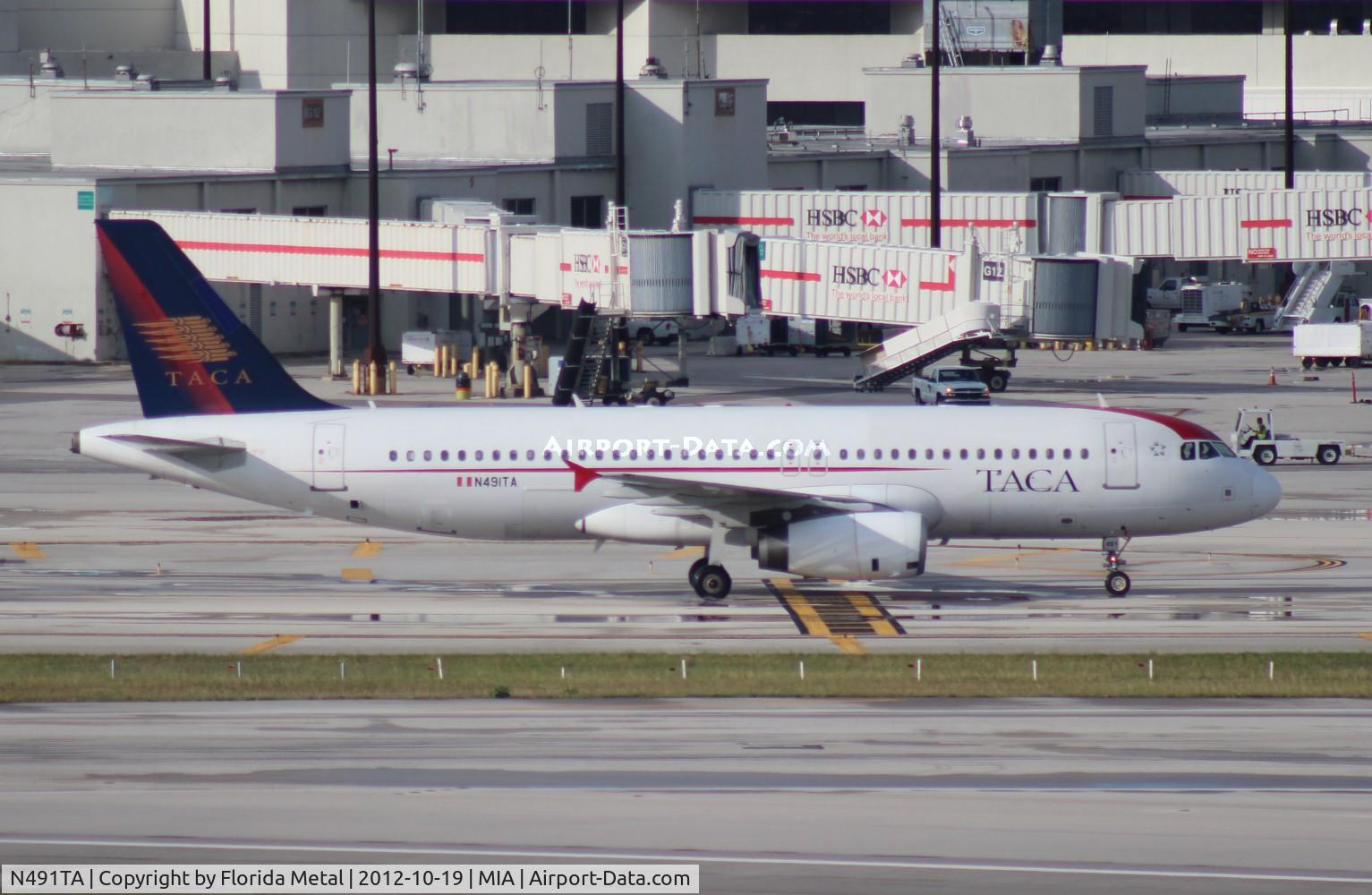 N491TA, 2004 Airbus A320-233 C/N 2301, Taca A320