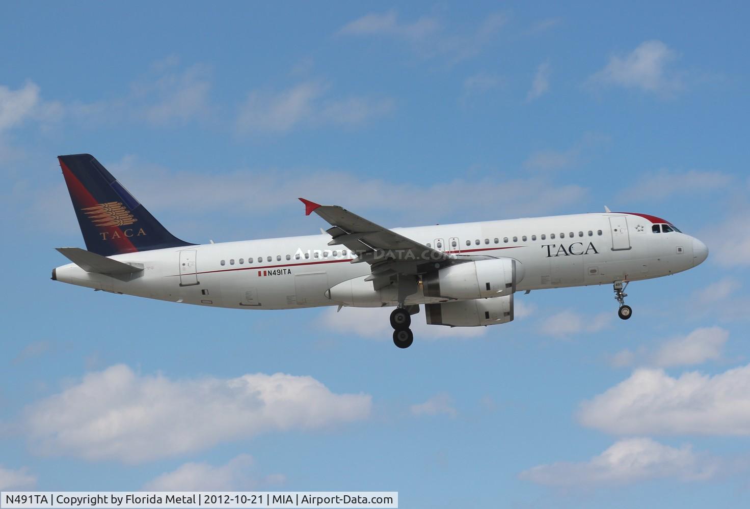 N491TA, 2004 Airbus A320-233 C/N 2301, Taca A320