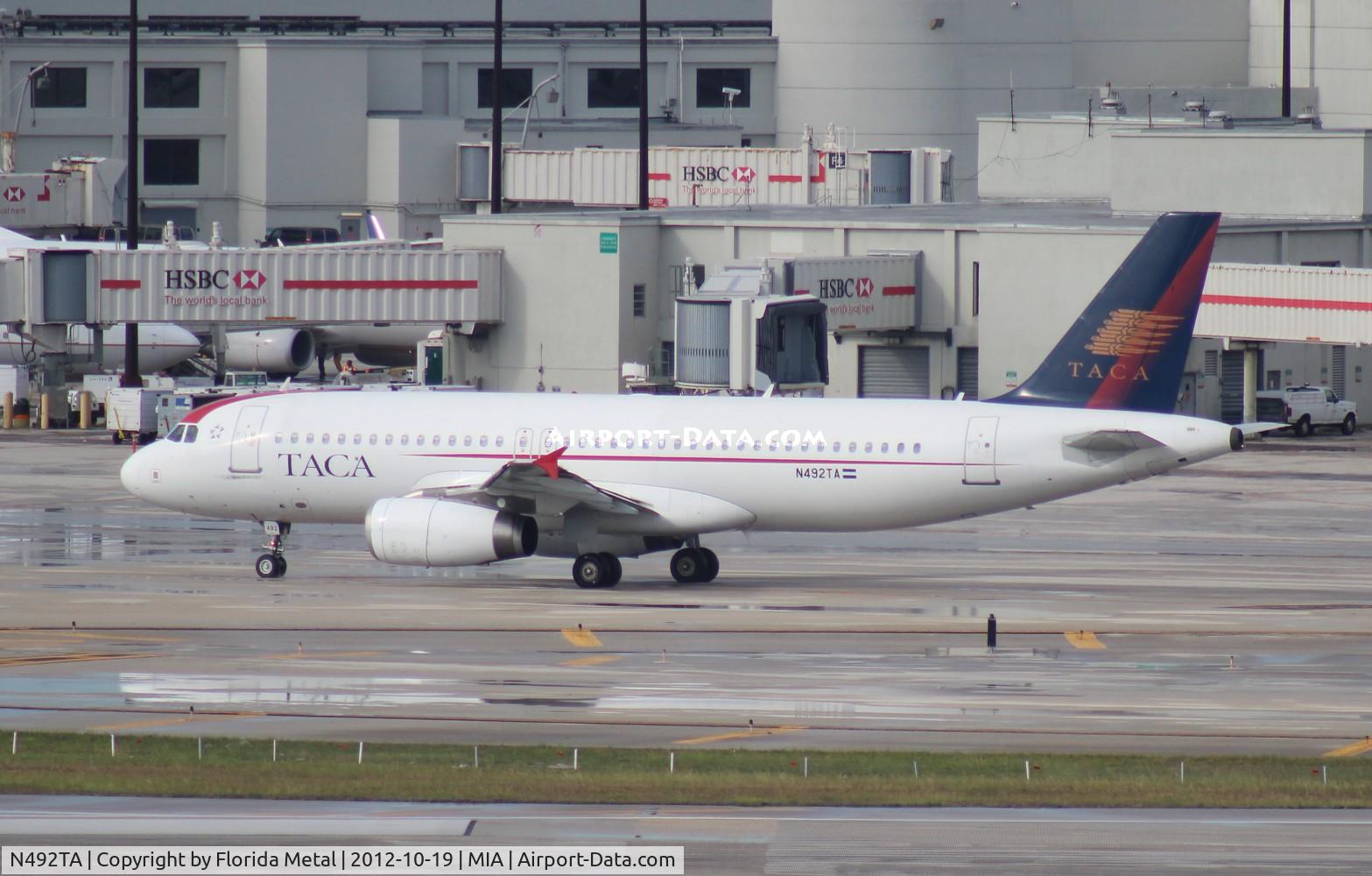 N492TA, 2005 Airbus A320-233 C/N 2434, Taca A320