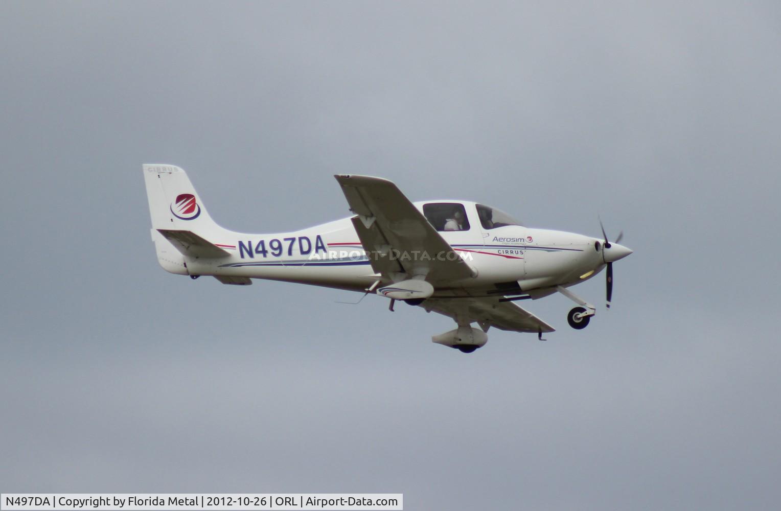 N497DA, 2007 Cirrus SR20 C/N 1843, Cirrus SR20