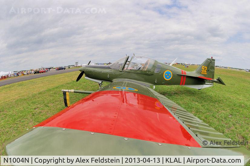 N1004N, 1972 Scottish Aviation Sk.61E Bulldog C/N BH100/167, @Sun-N-Fun