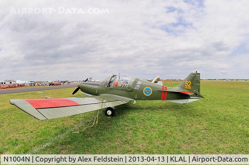 N1004N, 1972 Scottish Aviation Sk.61E Bulldog C/N BH100/167, @Sun-N-Fun