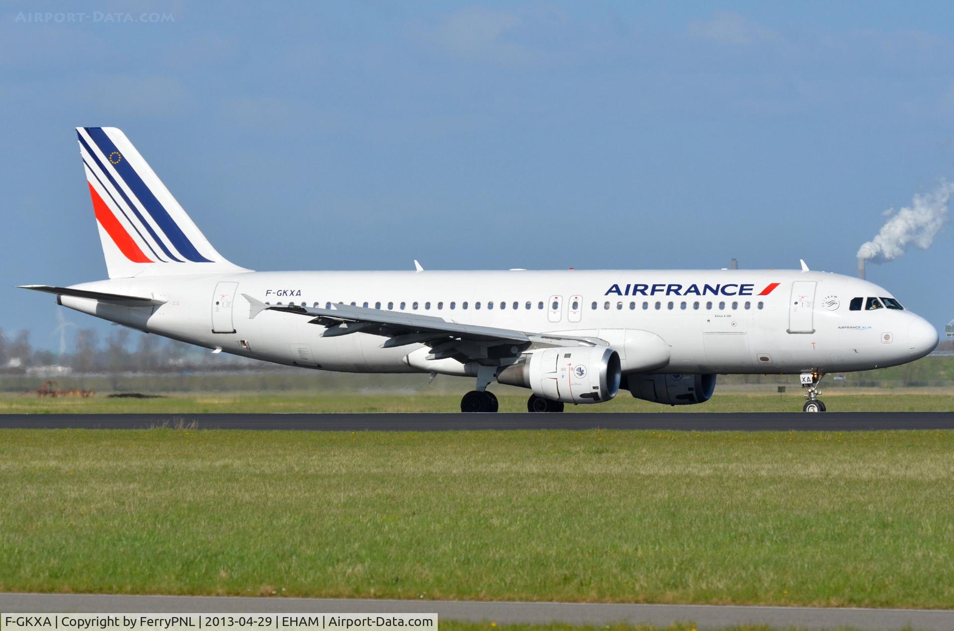 F-GKXA, 1991 Airbus A320-211 C/N 287, Air France A320 in AMS