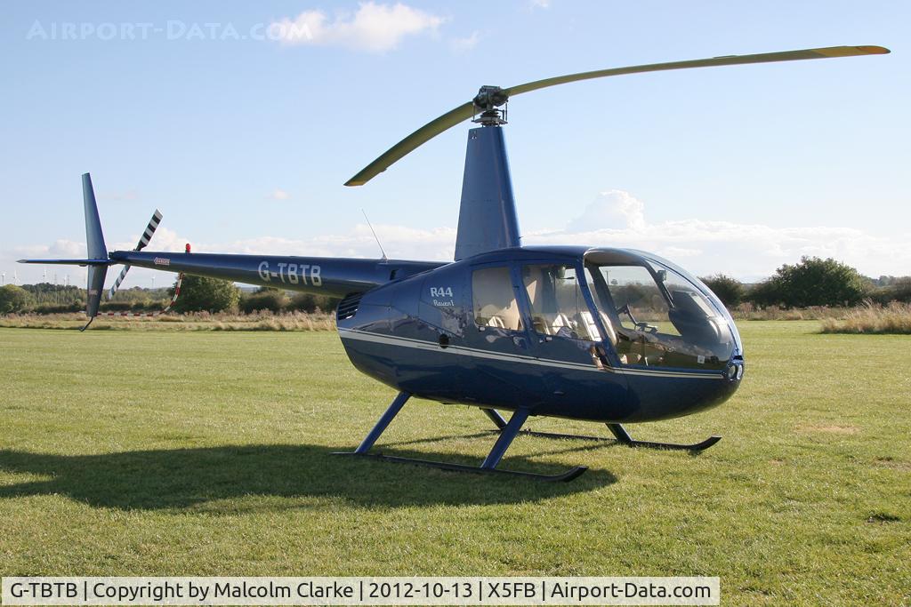 G-TBTB, 2006 Robinson R44 Raven C/N 1559, Robinson R44 Raven Fishburn Airfield, October 2012.