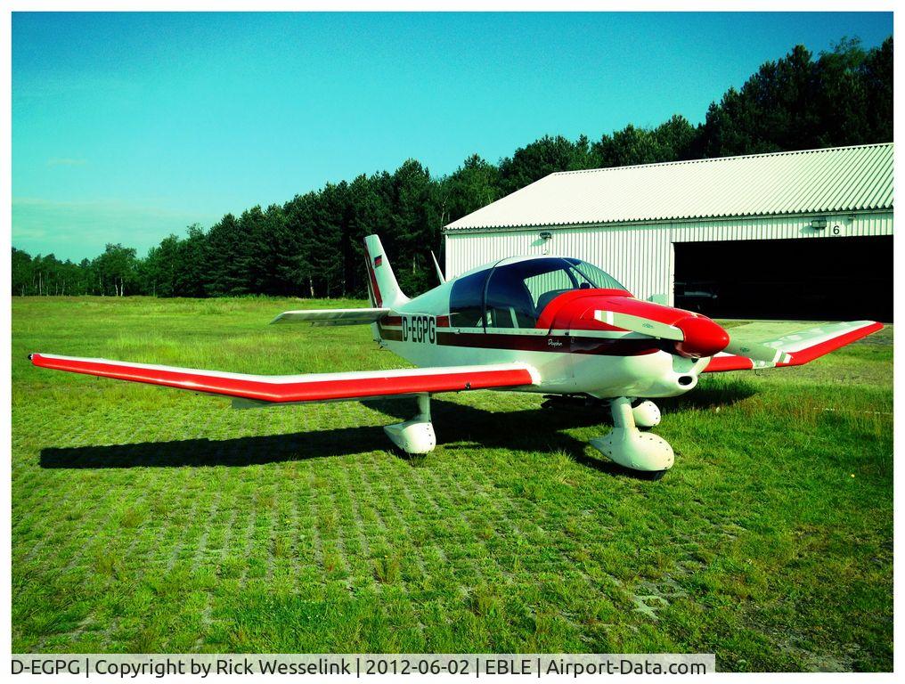 D-EGPG, Robin DR-400-120D Dauphin C/N 1544, Flight to Teuge