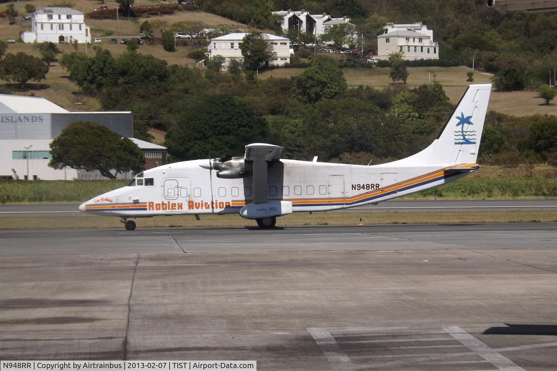 N948RR, 1989 Short SD3-60-200 C/N SH3751, Roblex Aviation
