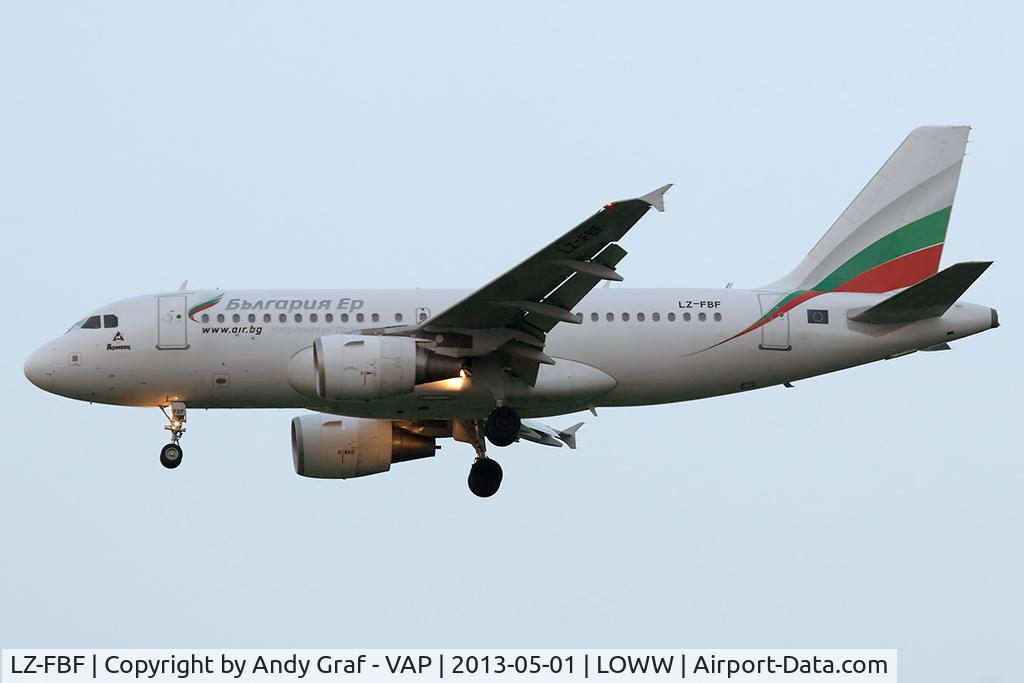 LZ-FBF, 2007 Airbus A319-111 C/N 3028, Bulgaria Air A319