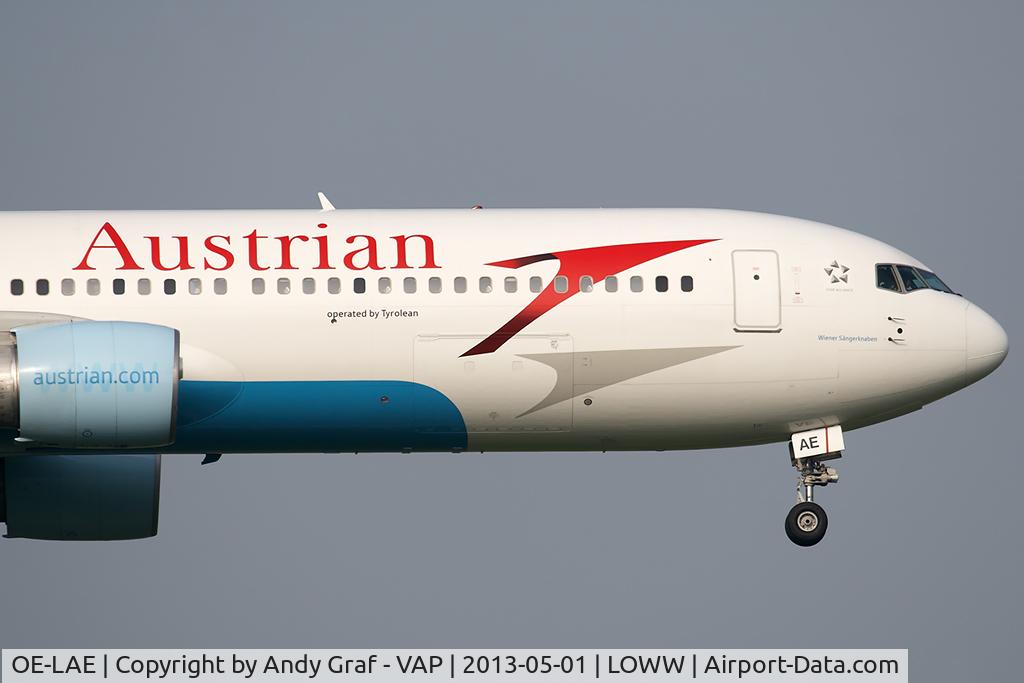 OE-LAE, 2000 Boeing 767-3Z9/ER C/N 30383, Austrian Airlines 767-300