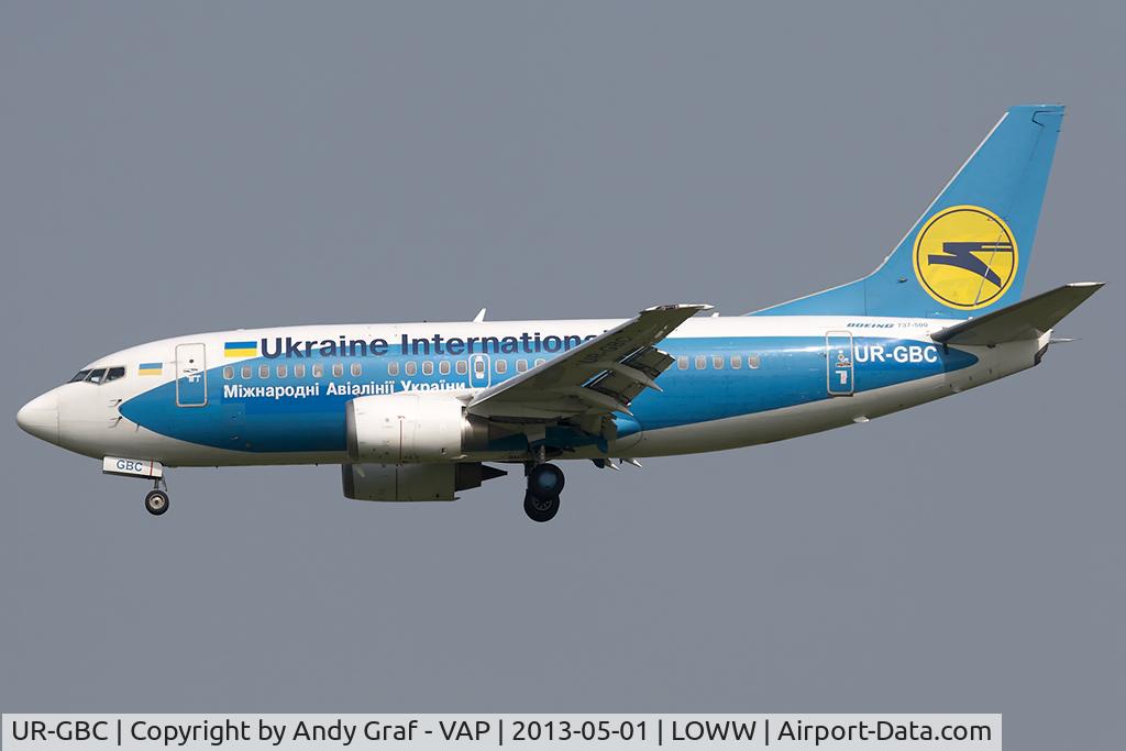 UR-GBC, 1997 Boeing 737-5L9 C/N 28722, Ukraine International 737-500