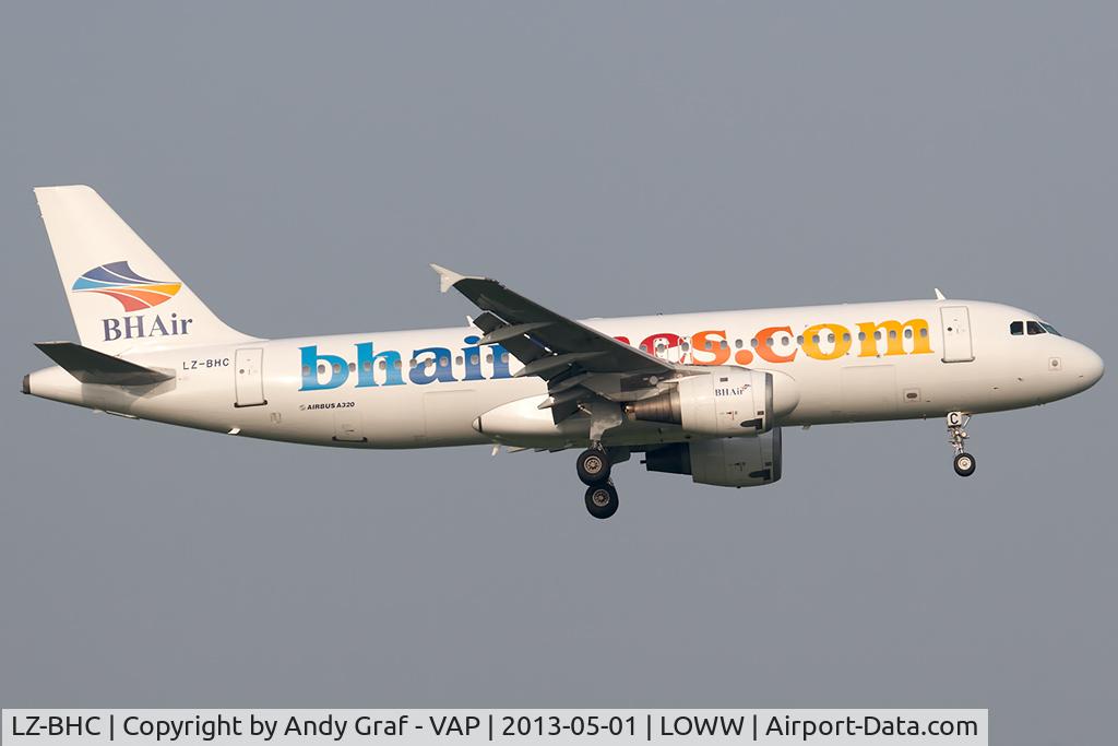 LZ-BHC, 1992 Airbus A320-212 C/N 349, BH Airlines A320