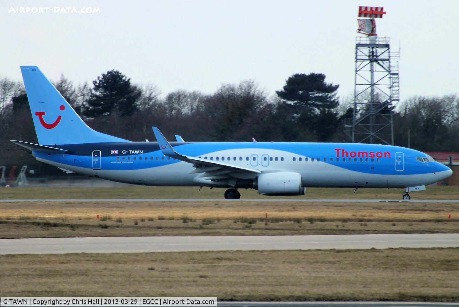 G-TAWN, 2013 Boeing 737-8K5 C/N 37251, Thomson