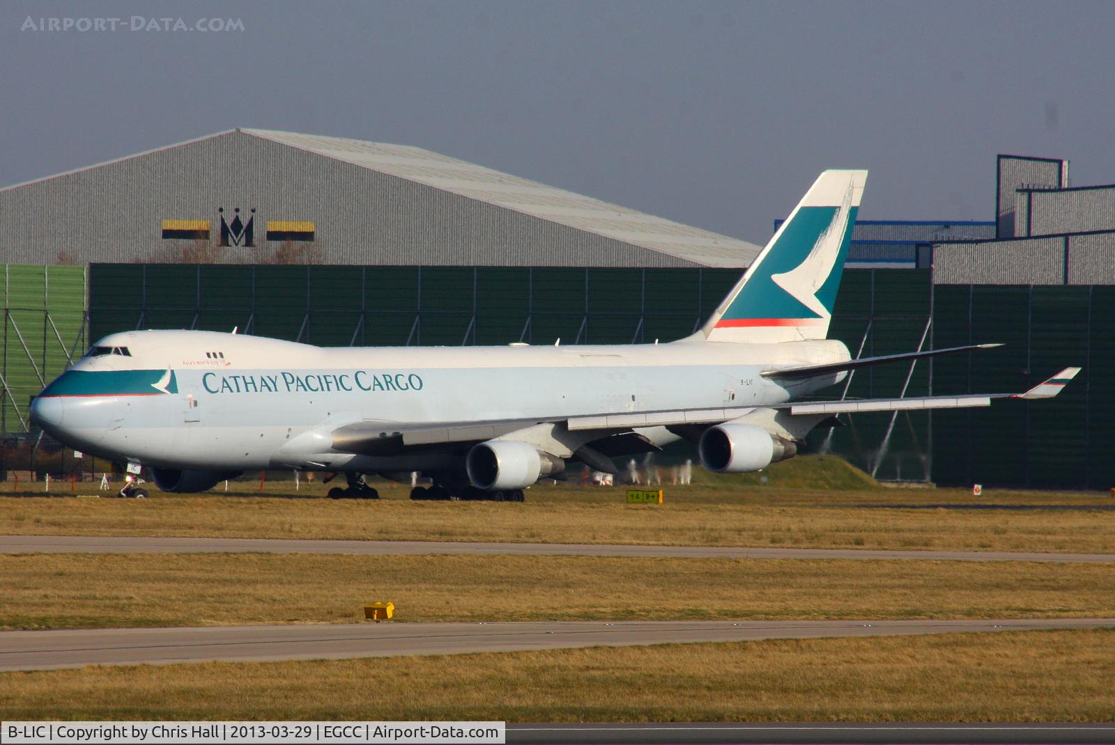 B-LIC, 2009 Boeing 747-467ERF C/N 36868, Cathay Pacific Cargo