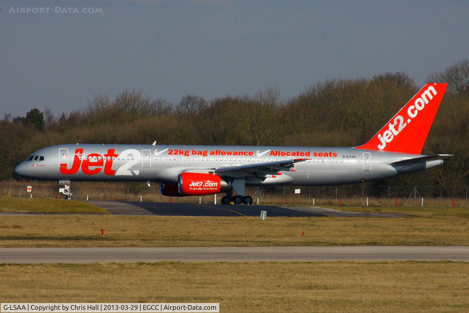 G-LSAA, 1988 Boeing 757-236 C/N 24122, Jet2