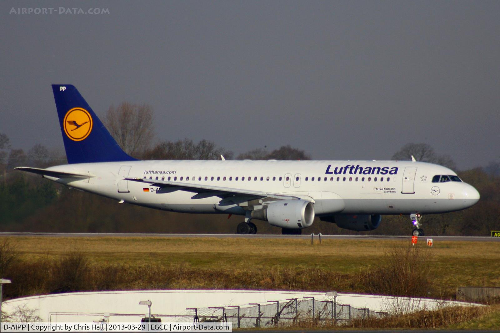 D-AIPP, 1990 Airbus A320-211 C/N 110, Lufthansa
