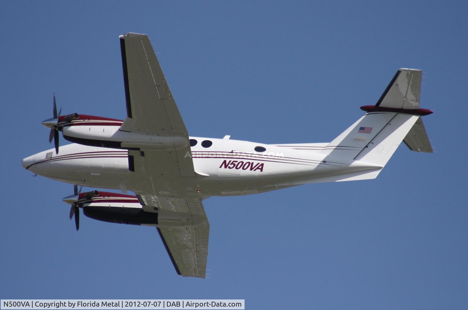 N500VA, Raytheon B200 King Air C/N BB-1941, Martinsville Speedway Beech 200
