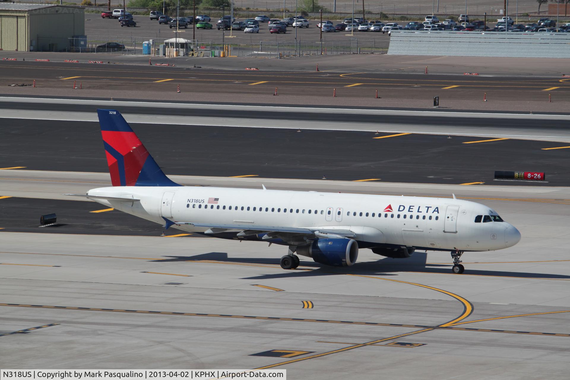 N318US, 1991 Airbus A320-211 C/N 206, Airbus A320