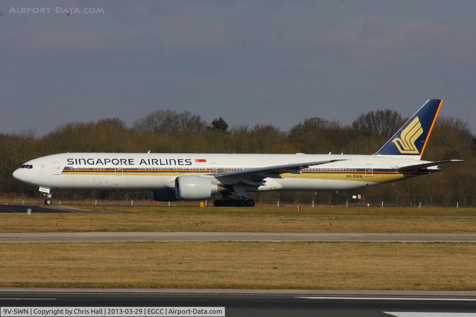 9V-SWN, 2008 Boeing 777-312/ER C/N 34579, Singapore Airlines