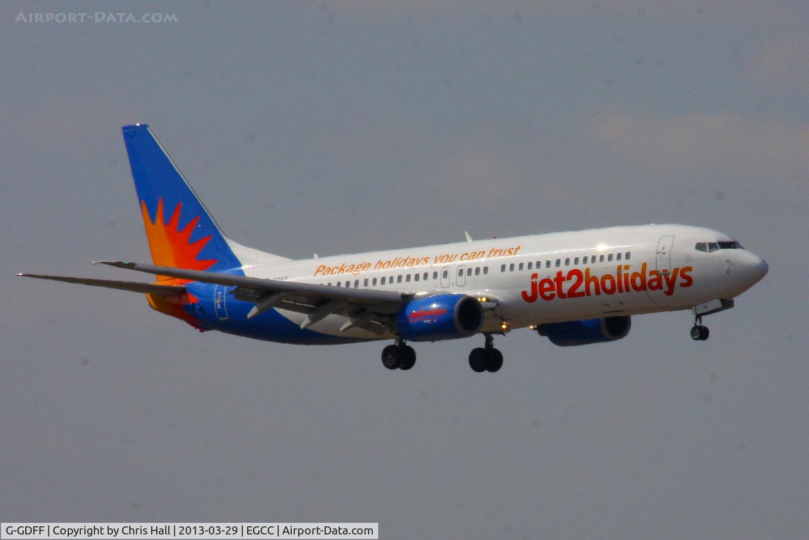 G-GDFF, 1999 Boeing 737-85P C/N 28385, Jet2 Holidays