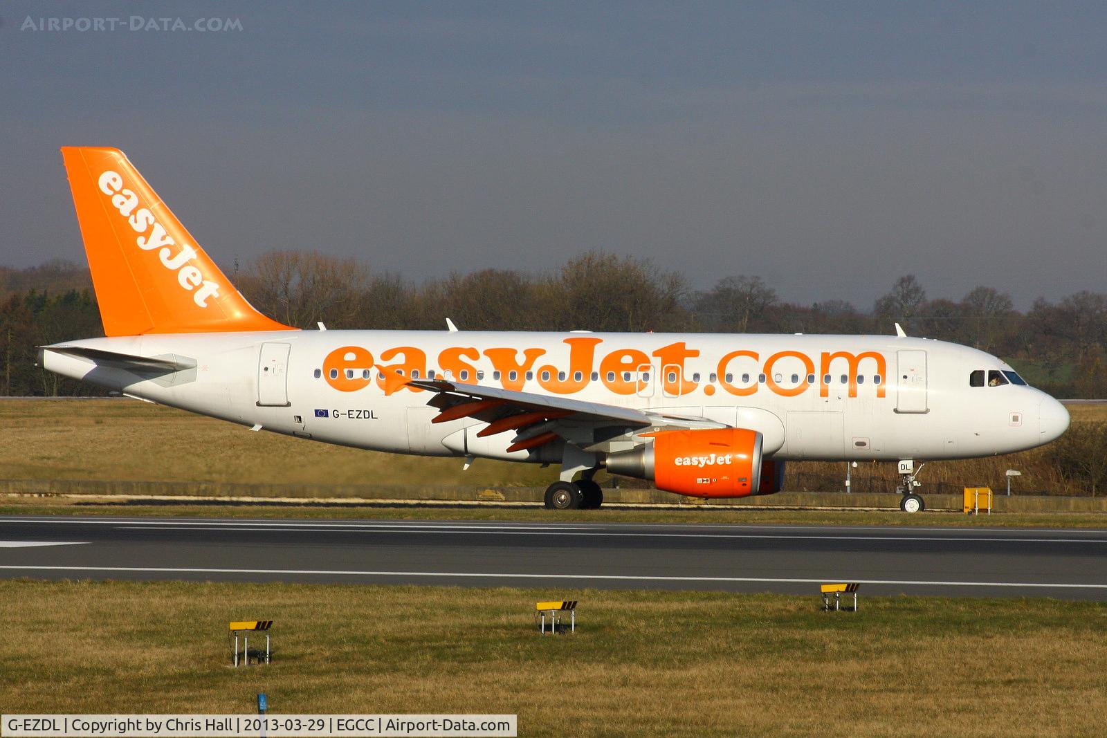 G-EZDL, 2008 Airbus A319-111 C/N 3569, easyJet