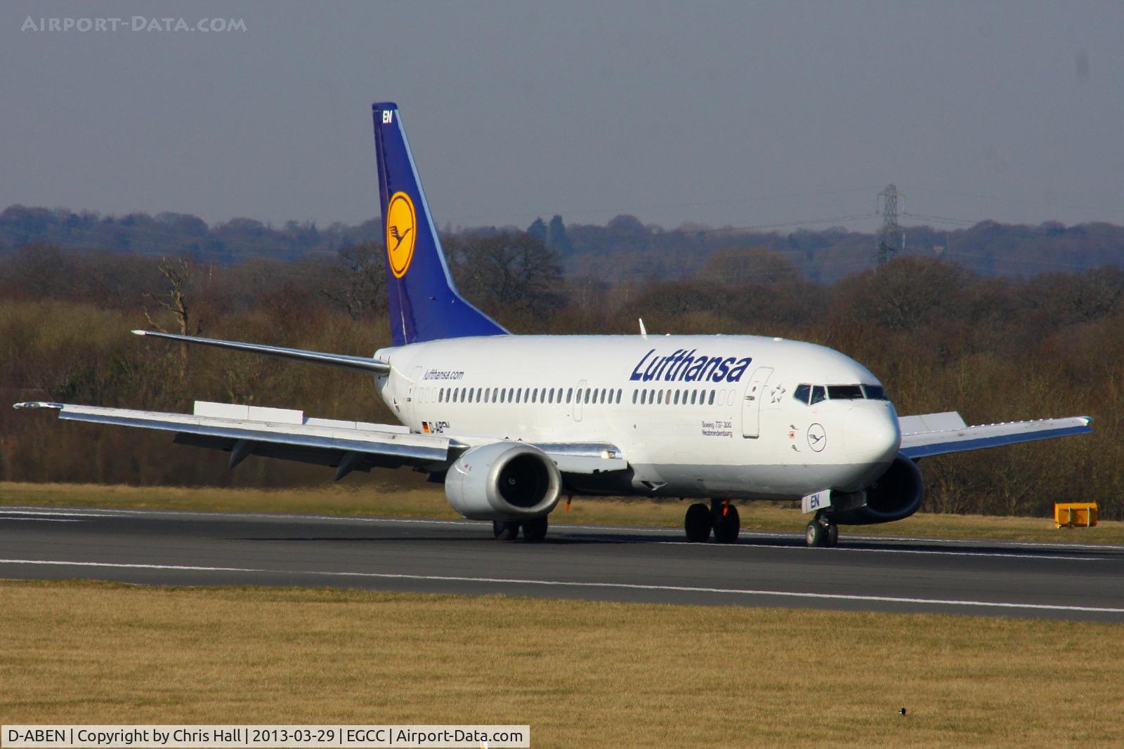 D-ABEN, 1991 Boeing 737-330 C/N 26428, Lufthansa