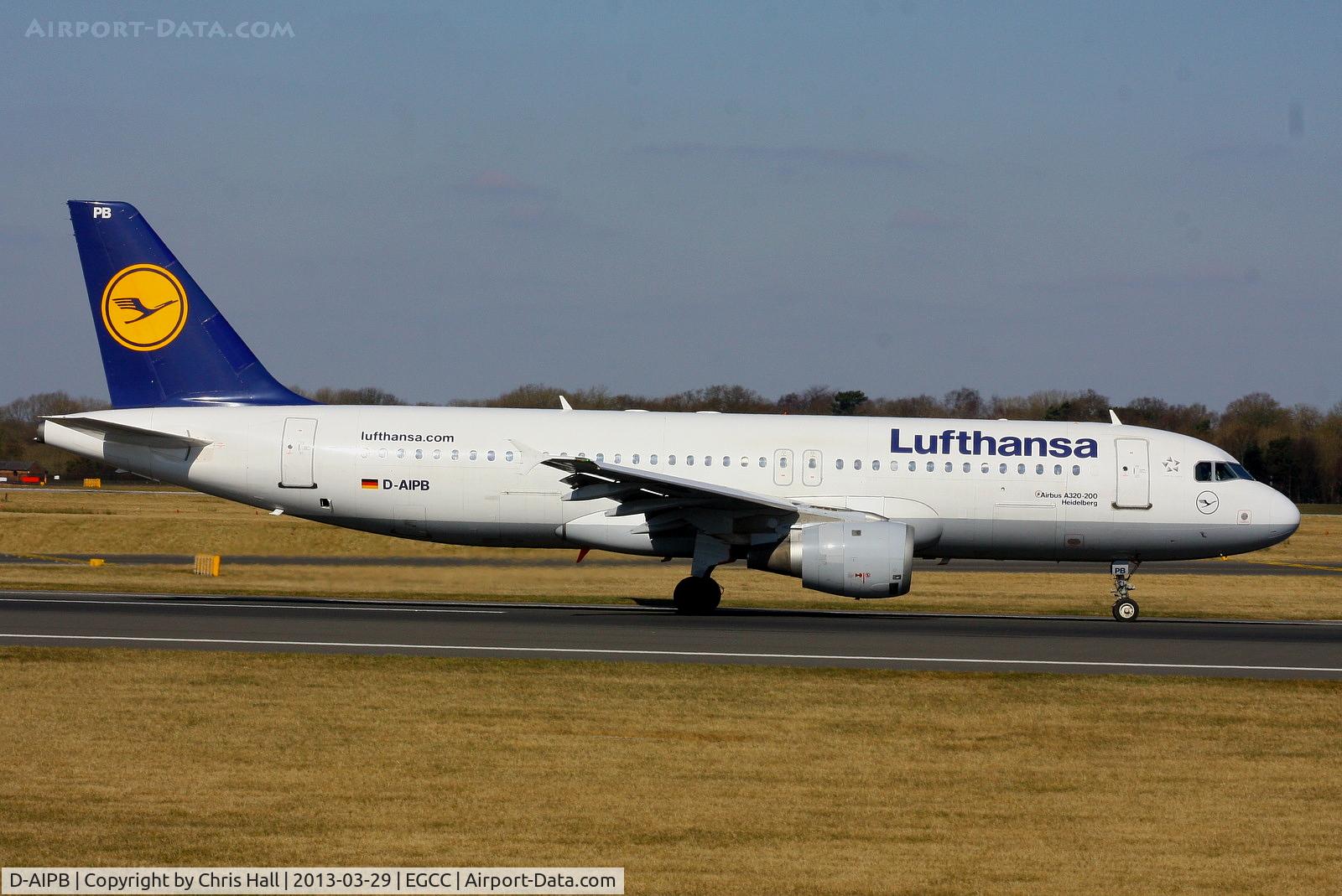 D-AIPB, 1989 Airbus A320-211 C/N 0070, Lufthansa