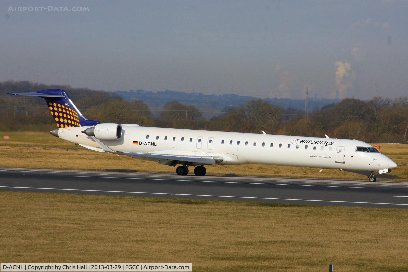 D-ACNL, 2010 Bombardier CRJ-900 NG (CL-600-2D24) C/N 15252, Eurowings