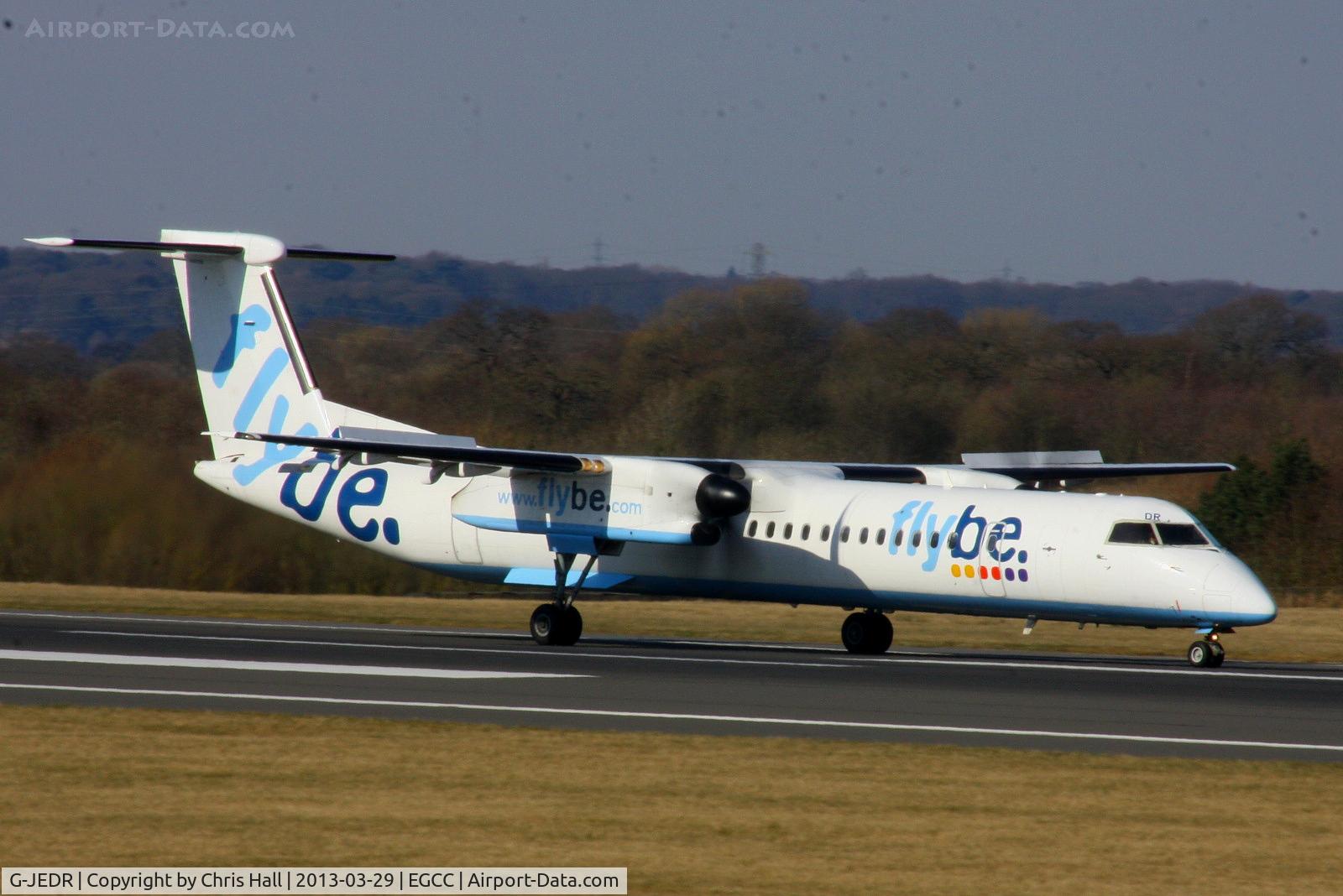 G-JEDR, 2003 De Havilland Canada DHC-8-402Q Dash 8 C/N 4087, flybe