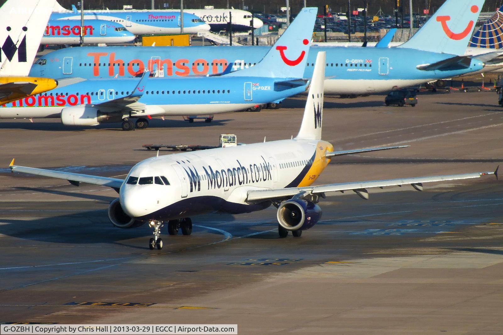G-OZBH, 2004 Airbus A321-231 C/N 2105, Monarch