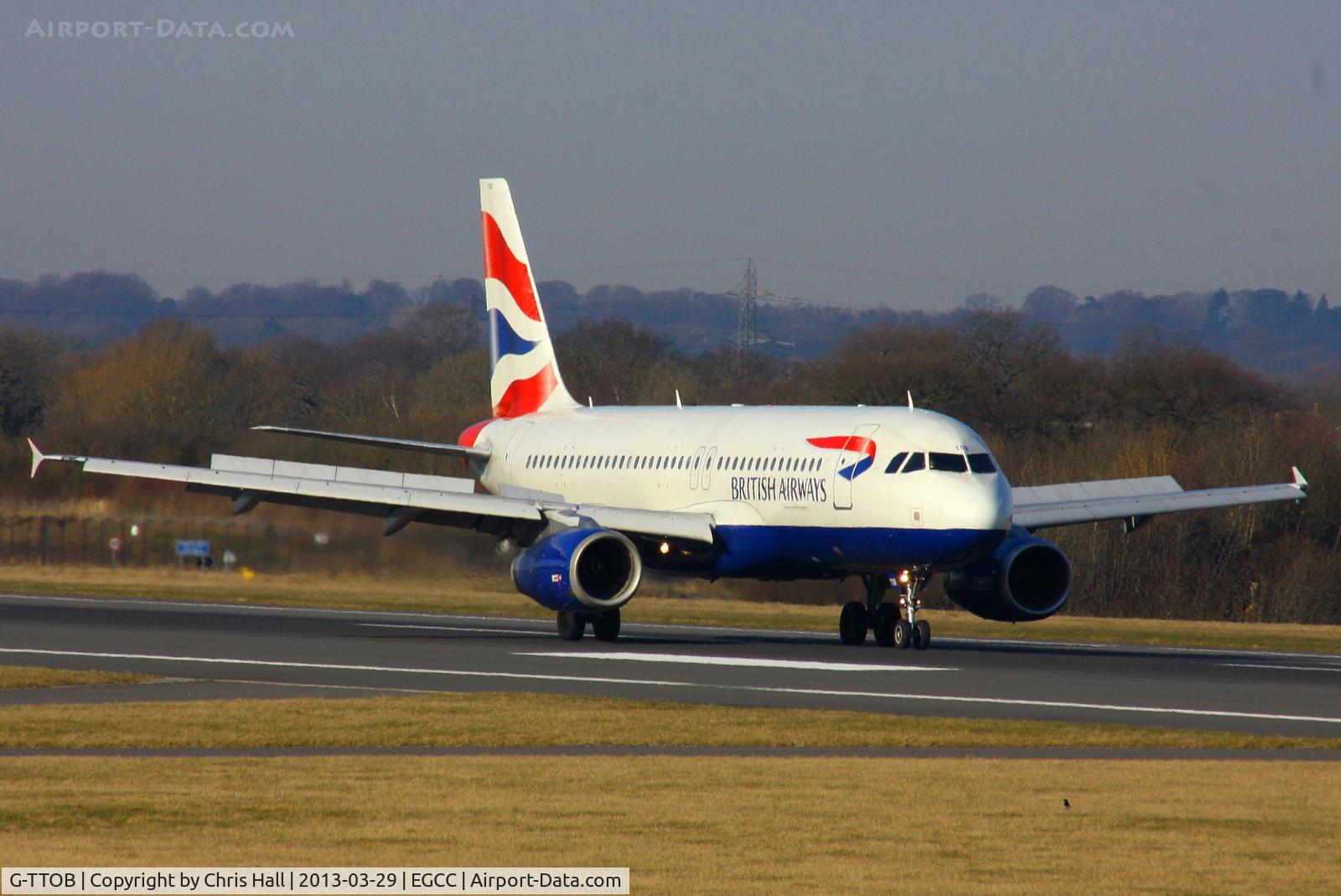 G-TTOB, 2001 Airbus A320-232 C/N 1687, British Airways