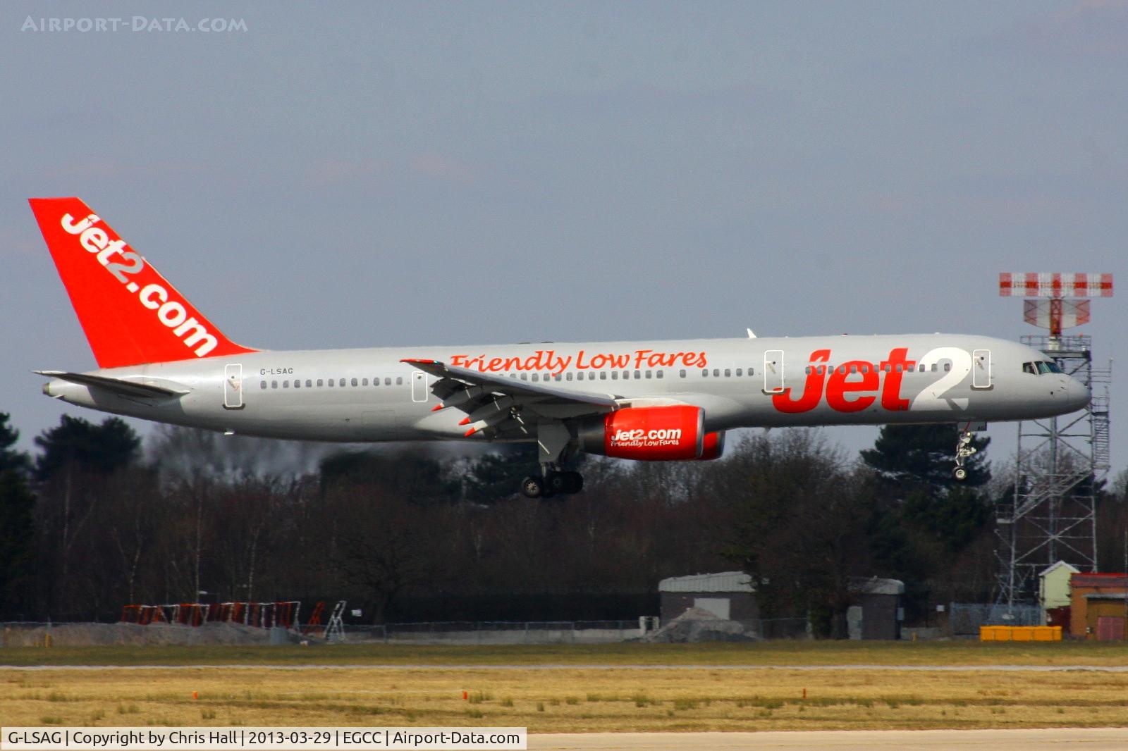 G-LSAG, 1987 Boeing 757-21B C/N 24014, Jet2