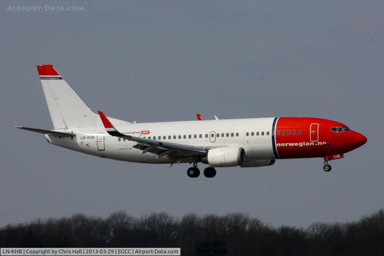 LN-KHB, 1998 Boeing 737-31S C/N 29264, Norwegian Air Shuttle