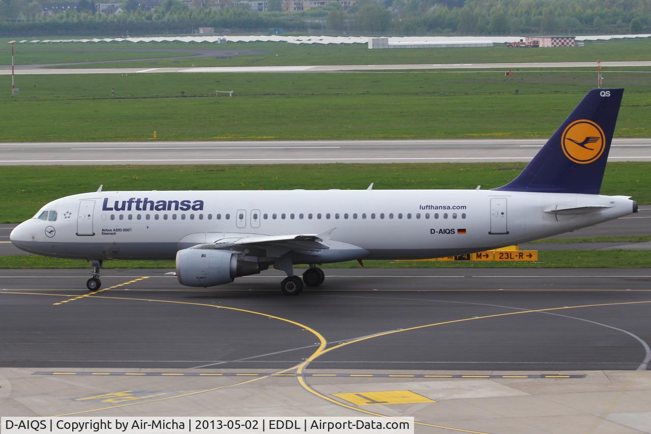 D-AIQS, 1993 Airbus A320-211 C/N 401, Lufthansa, Airbus A320-211, CN: 401, Aircraft Name: Eisenach