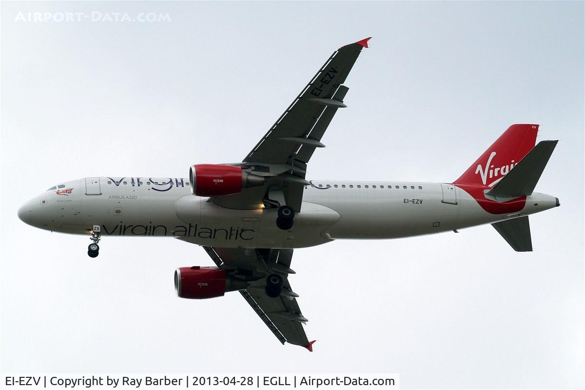 EI-EZV, 2003 Airbus A320-214 C/N 2001, Airbus A320-214 [2001] (Virgin Atlantic) Home~G 28/04/2013