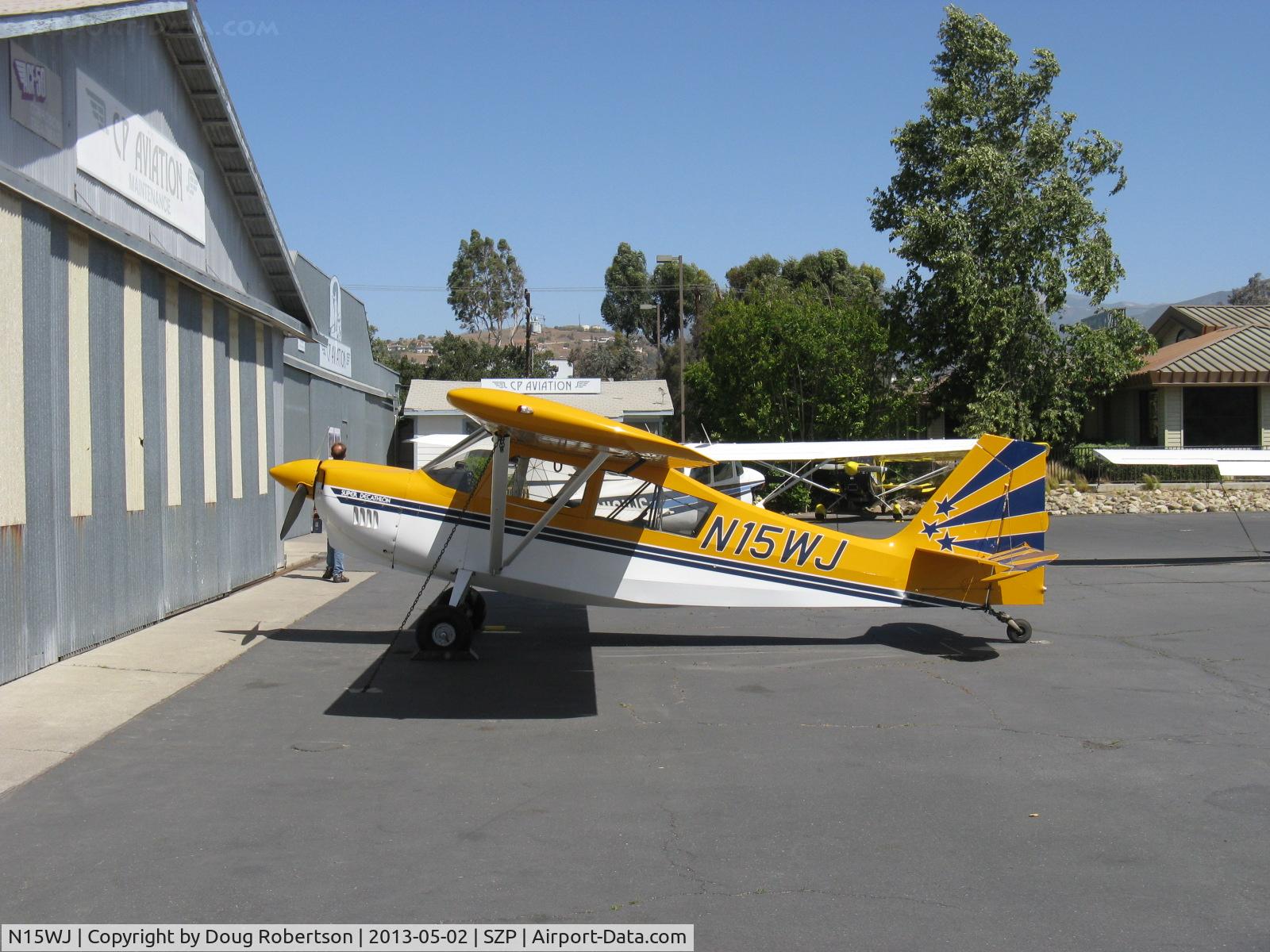 N15WJ, 1999 American Champion 8KCAB Super Decathlon C/N 824-99, 1999 American Champion 8KCAB SUPER DECATHLON, Lycoming AEIO-360-H1B 180 Hp