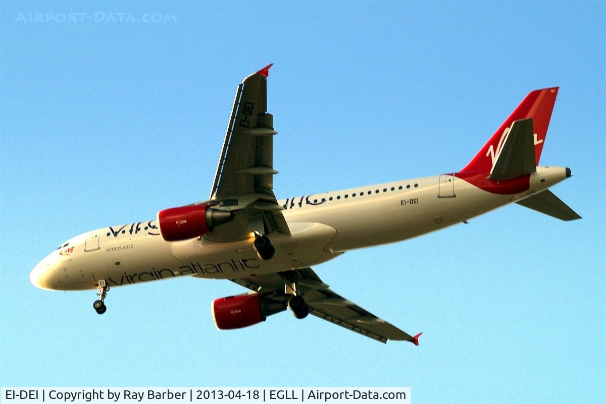 EI-DEI, 2005 Airbus A320-214 C/N 2374, Airbus A320-214 [2374] (Virgin Atlantic) Home~G 18/04/2013