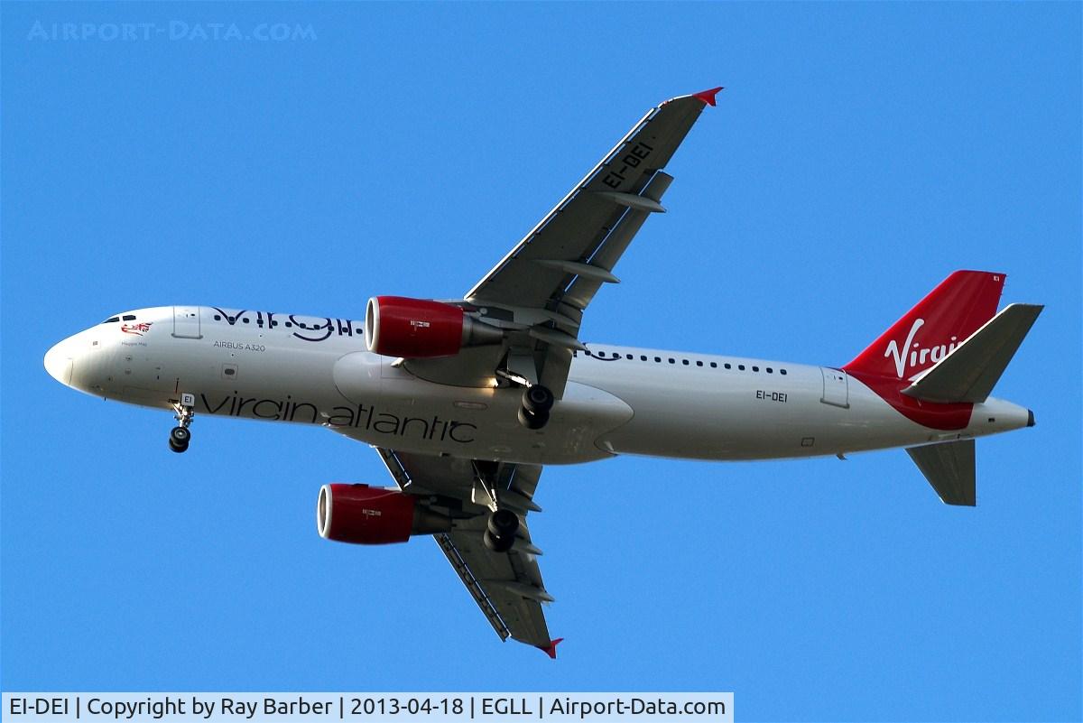 EI-DEI, 2005 Airbus A320-214 C/N 2374, Airbus A320-214 [2374] (Virgin Atlantic) Home~G 18/04/2013