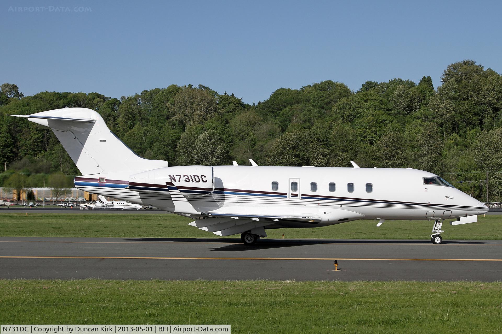 N731DC, 2005 Bombardier Challenger 300 (BD-100-1A10) C/N 20073, Resident Challenger
