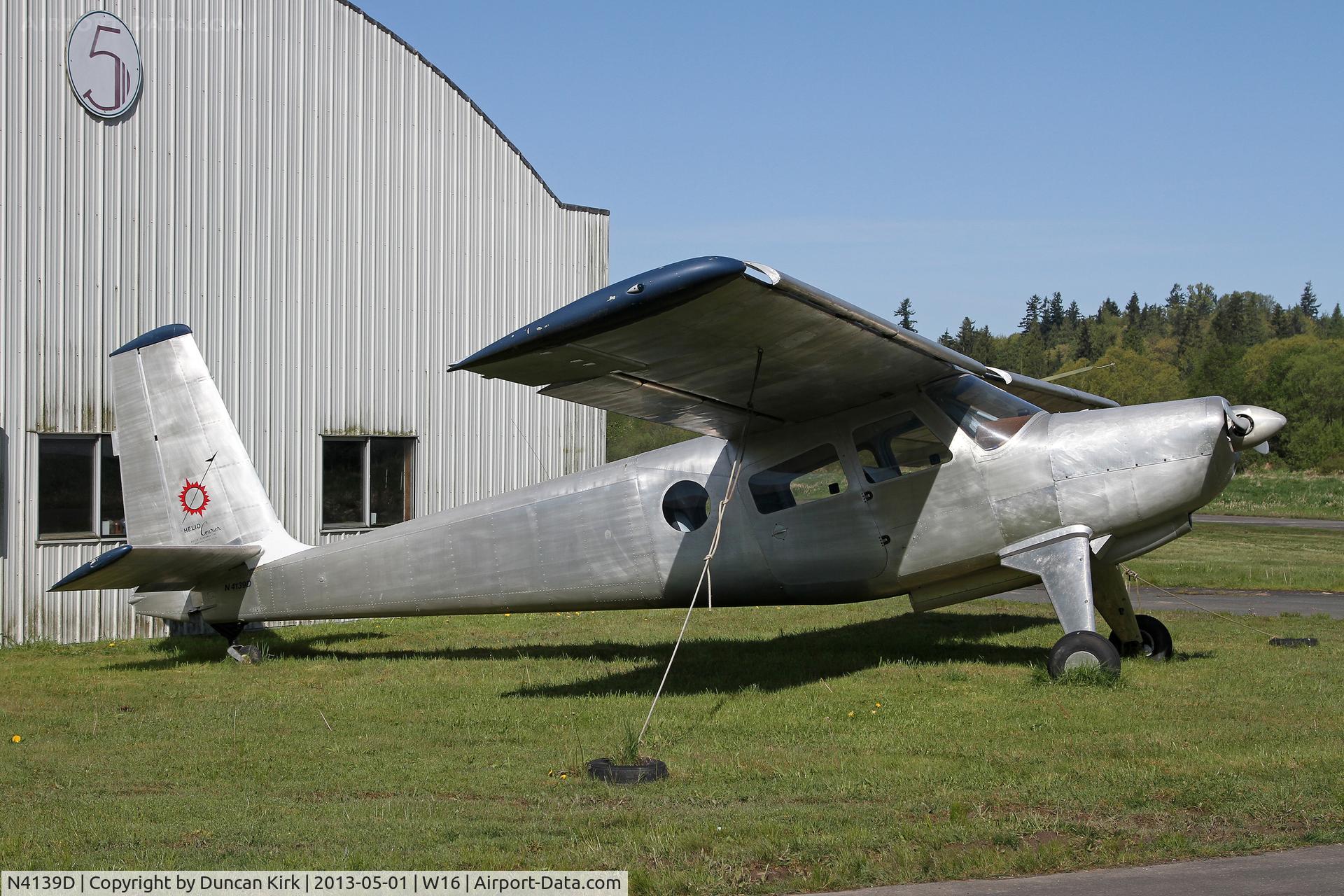 N4139D, 1958 Helio H-391B Courier C/N 088, Refurbished Helio Courier